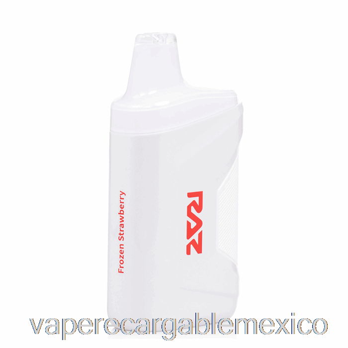 Vape Recargable Raz Ca6000 0% Cero Nicotina Desechable Fresa Congelada